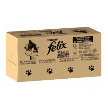 Purina Felix MIX šlapias ėdalas katėms, 120 x 85 g