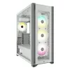 PC korpusas Corsair iCUE 7000X RGB Full Tower Baltas