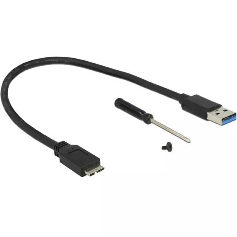 DeLOCK 42594 SSD korpusas M.2 juodas sidabrinis