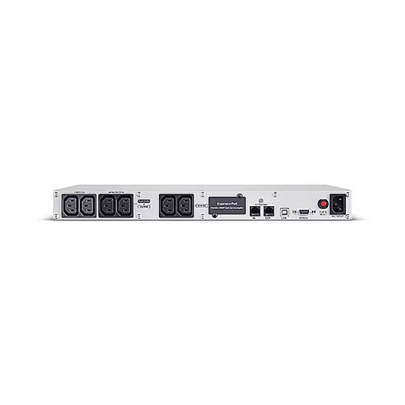 Nepertraukiamo maitinimo šaltinis CyberPower CP1500EIPFCRM1U, 1500 VA / 900 W, 6 lizdų, linijinis interaktyvus