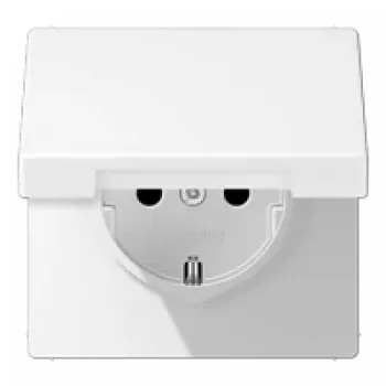 JUNG LS 1520 BFKL WWM Kištukinis lizdas F tipo baltas (LS1520BFKLWWM)
