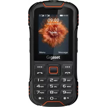 Gigaset GLX 8 Plus juodai oranžinis - 2.500 mAh - 6,1 cm
