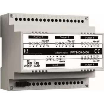 Vaizdo signalo skirstytuvas 4 kryptys VT04-SG FVY1400-0400 (FVY1400-0400)