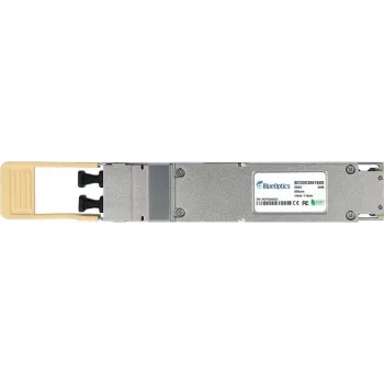 OSFP siųstuvas BlueOptics 980-9I510-F4NS00 Twin-Port MPO-MTP-12/APC 2×400GBASE-SR4 850nm 50m DDM