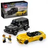 LEGO Speed Champions Mercedes-AMG G 63 ir Mercedes-AMG SL 63 76924, įvairiaspalvis