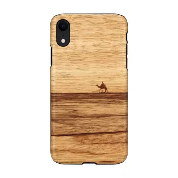 Apsauginis dėklas iPhone XR man and wood terra white – natūralus medis