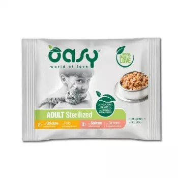 Oasy Chunks in gravy Multipack suaugusiems 4x85gr