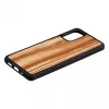Dėklas Samsung Galaxy S20+ man and wood cappuccino black – apsauginis dėklas su natūralia mediena