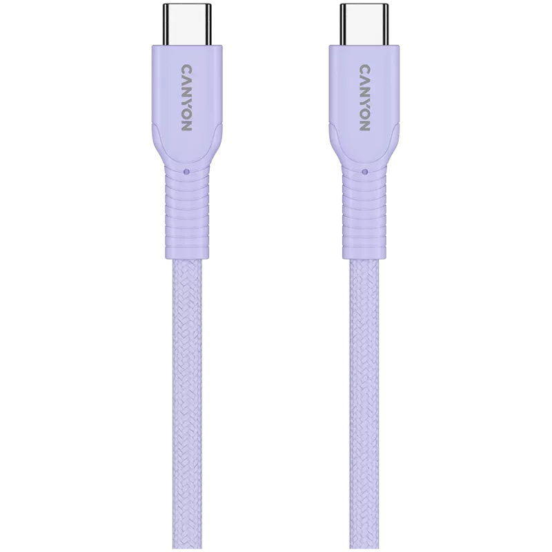 CANYON OnWire 60CL USB-C laidas 60W 1m violetinis pintas