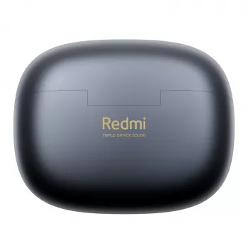 Belaidės ausinės Xiaomi Buds 6 Pro – dvinarės į ausį įdedamos ausinės, Bluetooth 5.3, ANC, IP54, 36 h su dėklu, belaidis įkrovimas, USB-C, Space Black