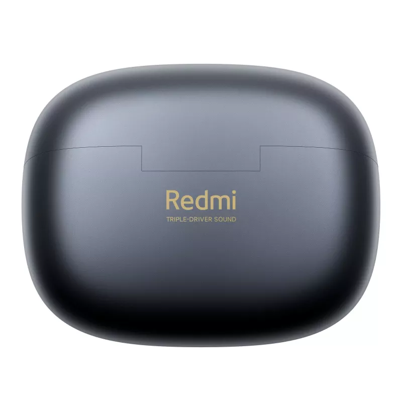 Belaidės ausinės Xiaomi Buds 6 Pro – dvinarės į ausį įdedamos ausinės, Bluetooth 5.3, ANC, IP54, 36 h su dėklu, belaidis įkrovimas, USB-C, Space Black