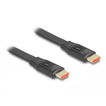 DeLOCK HDMI laidas 5 m, A tipo kištukas į kištuką, 48 Gbit/s, juodas