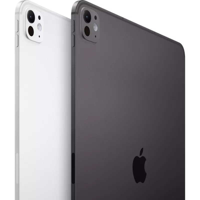 Apple iPad Pro 33 cm (13 colių) Wi-Fi + Cellular 1TB su nanotextūriniu stiklu, Space Black [Energijos klasė G] (ME8G4TY/A)