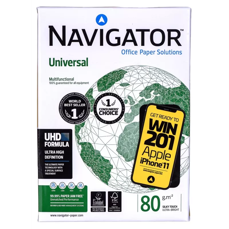 Navigator Universal spausdinimo popierius A4 500 lapų