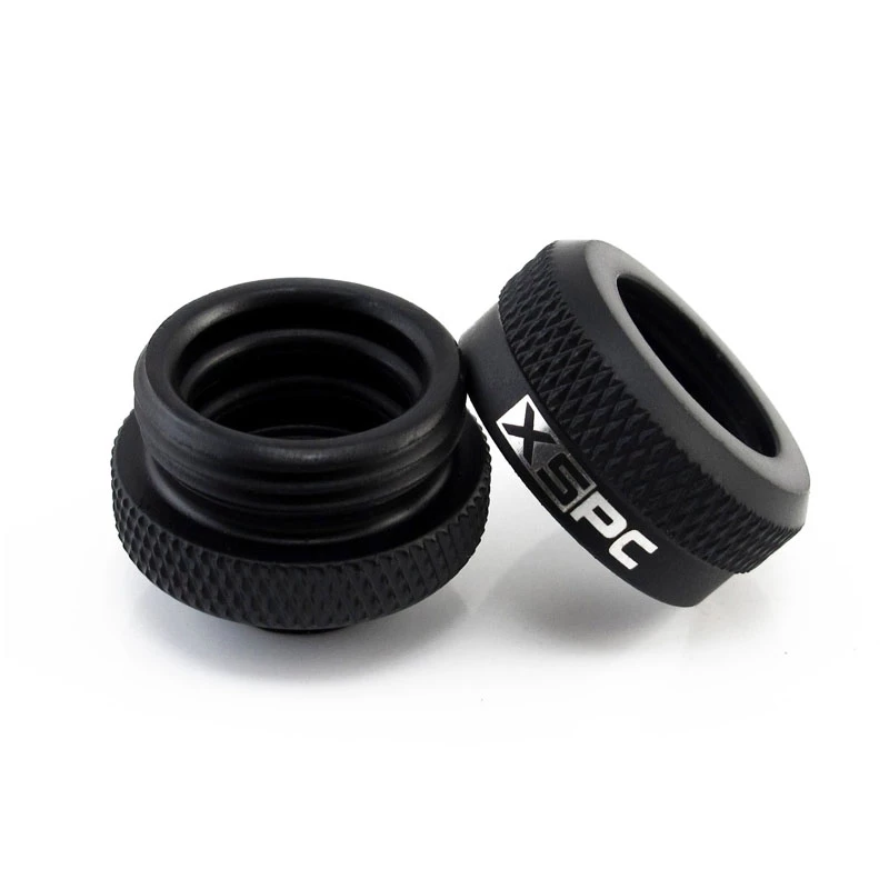XSPC jungtis G1/4 į 14 mm kietą vamzdelį, juoda matinė - 8 vnt.