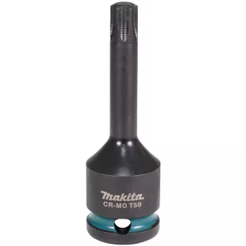 makita Impact Black 1/2 Torx Steckschlüsseleinsatz Größe: T50 Länge: 78,0 mm (E-19831)