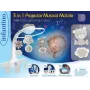 3in1 muzikinis projektorius karuselė smėlio spalvos