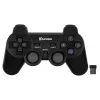 Belaidis žaidimų pultas VAKOSS GP-3925BK juodas RF analoginis/digitalinis PC ir PlayStation 3, 12 mygtukų, 2,4 GHz, nano imtuvas