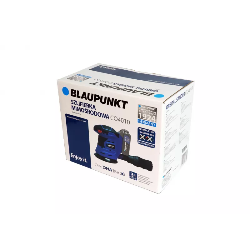 Belaidis orbitinis šlifuoklis Blaupunkt CO4010 18V