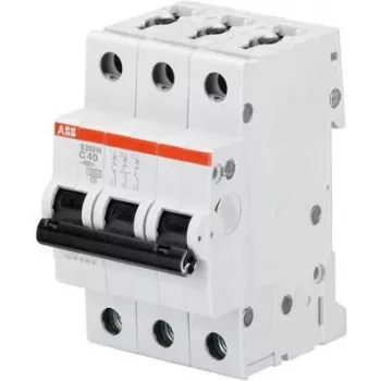 Automatinis jungiklis ABB S203M-C16, C tipo, 3 polių, 3 moduliai (2CDS273001R0164)