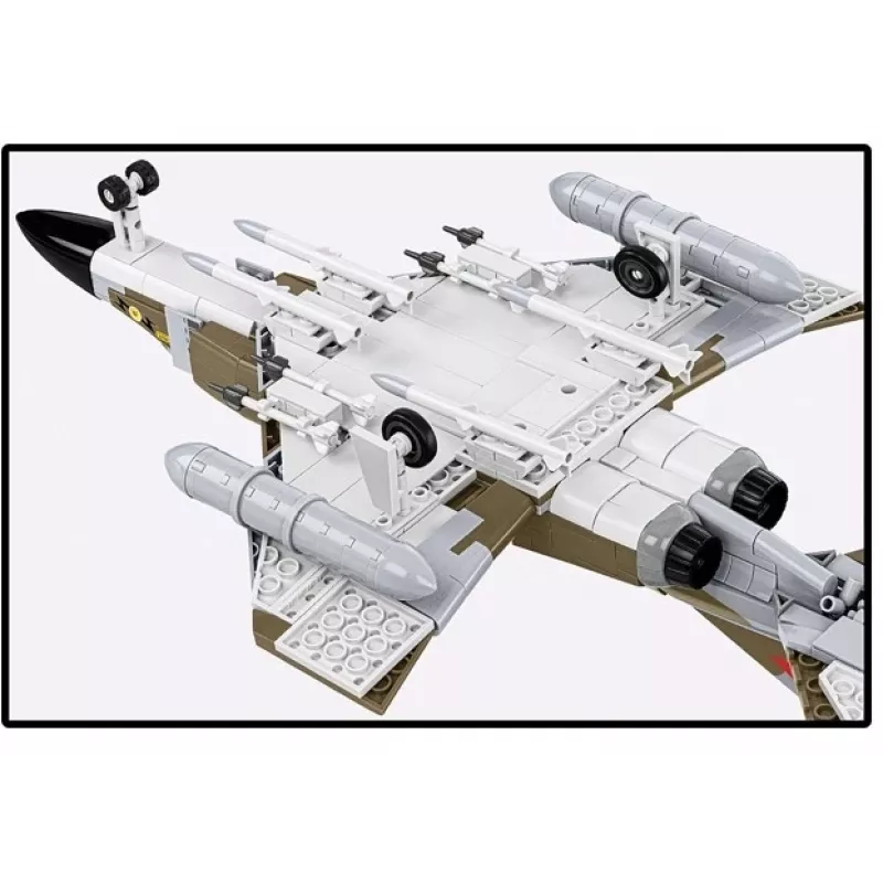 Cobi Blokeliai F-4M Phantom II karinis lėktuvas, 728 dalių konstruktorius