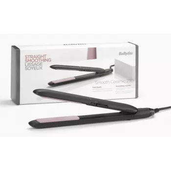 BaByliss Smooth Ceramic 230 ST241E plaukų tiesintuvas, juodas