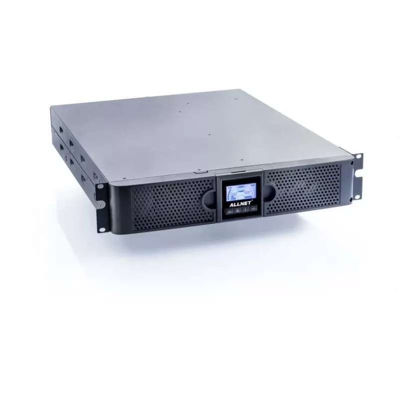 Nepertraukiamo maitinimo šaltinis Allnet UPS 3000VA Line-Interactive USB/RS232 LCD 48,30 cm (19 inch) / bokštas - 34 min (All930019RT)