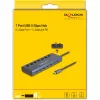 DeLOCK 63410 USB 3.2 Gen 1 Type-C USB centras 5000 Mbit/s mėlynas
