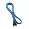 CableMod ModMesh SATA laidas - Serial ATA 150/300/600 - SATA (M) stačiu kampu į SATA (M) - 60 cm - šviesiai mėlynas (CM-CAB-RSAT-N60KLB-R)