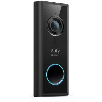 Vizualinis durų skambutis Eufy T82101W1 su 2K raiška