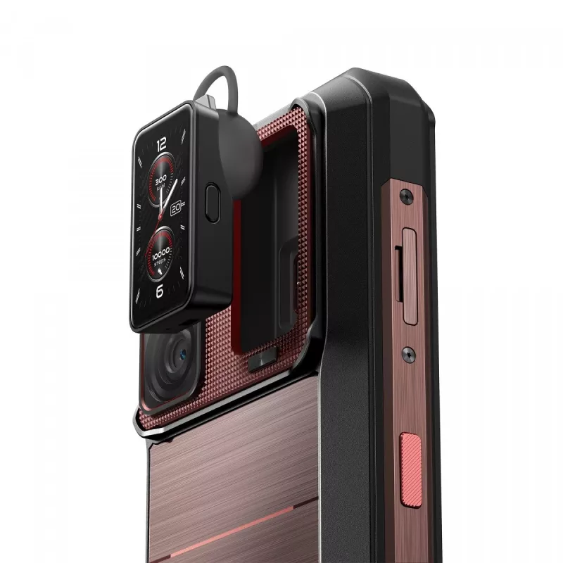 Išmanusis telefonas Oukitel WP300 6,3 colio 12GB RAM 512GB Raudonas