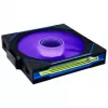 Lian Li UNI FAN SL-INF Wireless ARGB PWM 140 mm korpuso ventiliatorius, juodas