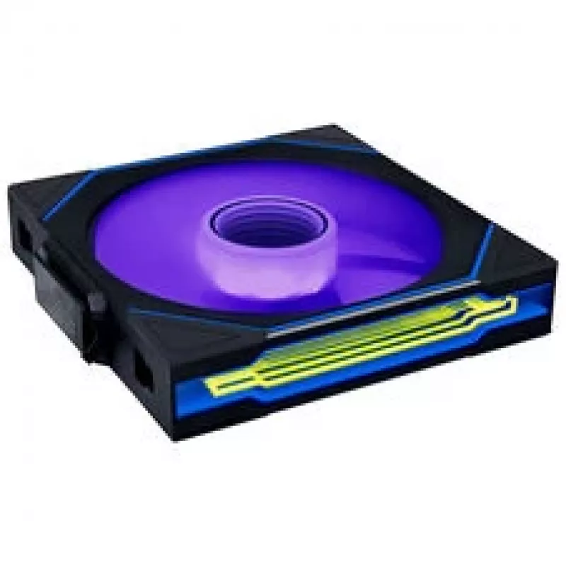 Lian Li UNI FAN SL-INF Wireless ARGB PWM 140 mm korpuso ventiliatorius, juodas