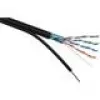 Tinklo kabelis Solarix SXKD-5E-FTP-PE-SAM RJ45 CAT5E 305 m juodas