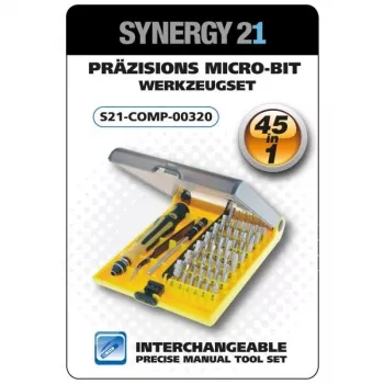 Belaidis atsuktuvas Synergy21 S21_LiION 3.6V kompaktiškas įkraunamas