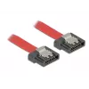 SATA kabelis DeLOCK 0,3 m SATA III 7 kontaktų raudonas