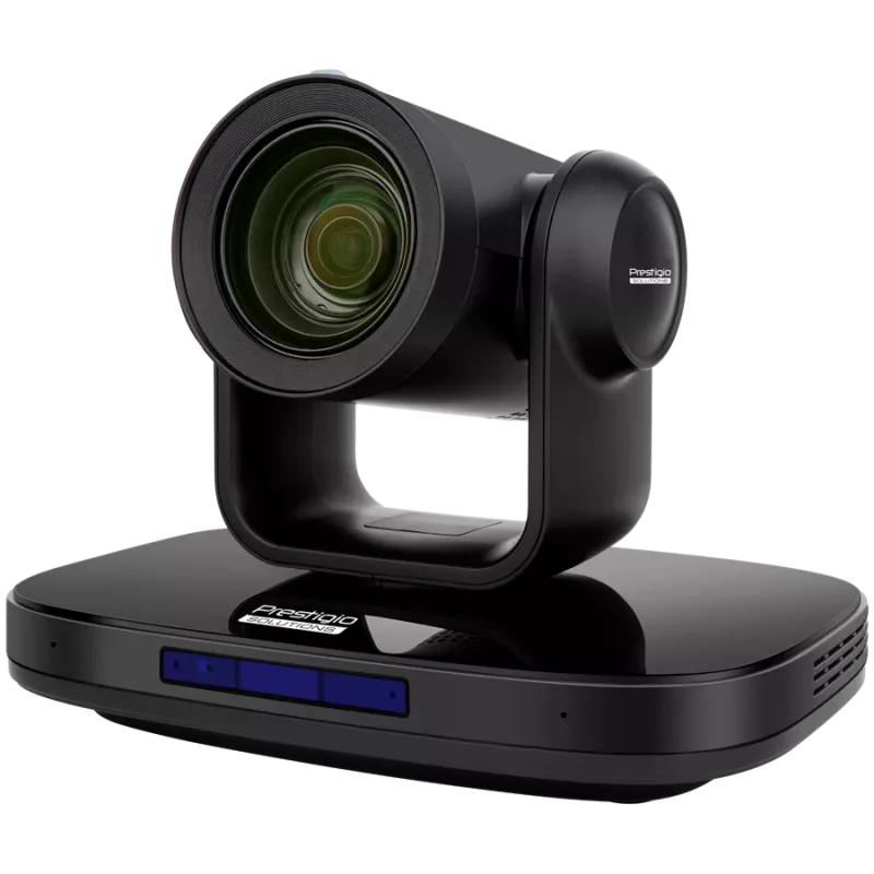 Prestigio vaizdo konferencijų 4K PTZ kamera Alpha — 4K UHD, 8,4 MP, PTZ, AI, PoE, HDMI 2.0/USB 3.0/RJ45/3G-SDI (be mikrofono)