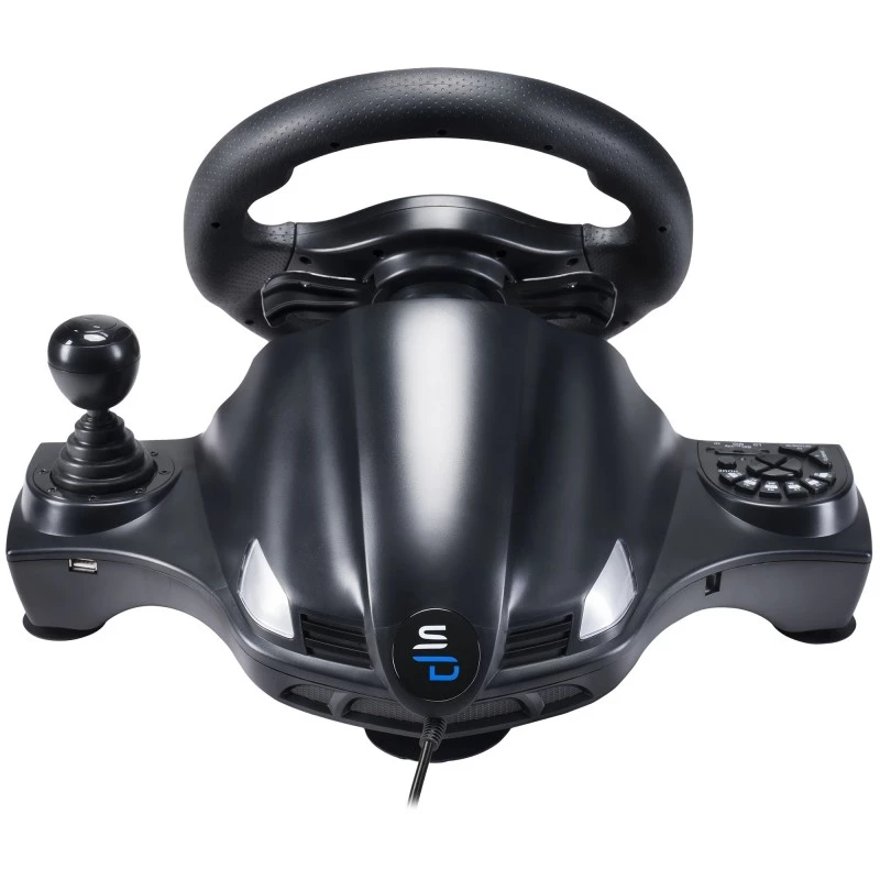 Vairas su pedalais Subsonic SA5156-NG 270° sukimas USB juodas