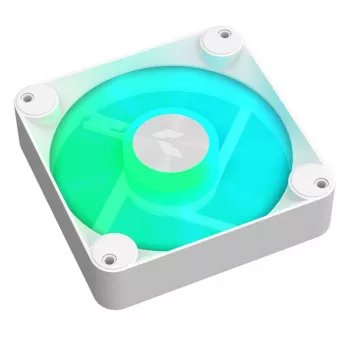 Ventiliatorius APNX FP1-Q 120 PWM ARGB-WT 120mm, PWM valdymas, ARGB apšvietimas, baltas rėmelis