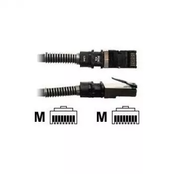 Tinklo kabelis PatchSee PCI6-F/16 RJ-45 Cat6a 4,9 m Juodas