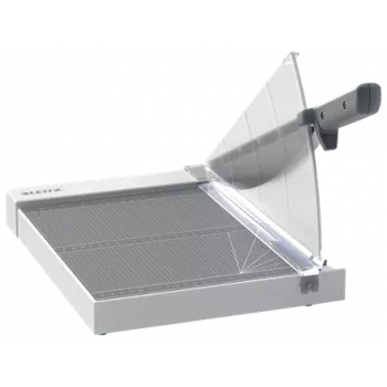 Leitz Precision Home Office popieriaus pjaustyklė A4, 10 lapų, rankinis spaustuvas, nerūdijantis plienas, A4, 80 g/m², antracitas