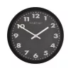 NeXtime Mercure sieninis laikrodis 2906ma, Ø 25 cm, juodas