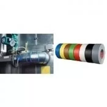 Lipni juosta Fabric Tape Tesa 4651 Premium 50 mm x 25 m, juoda