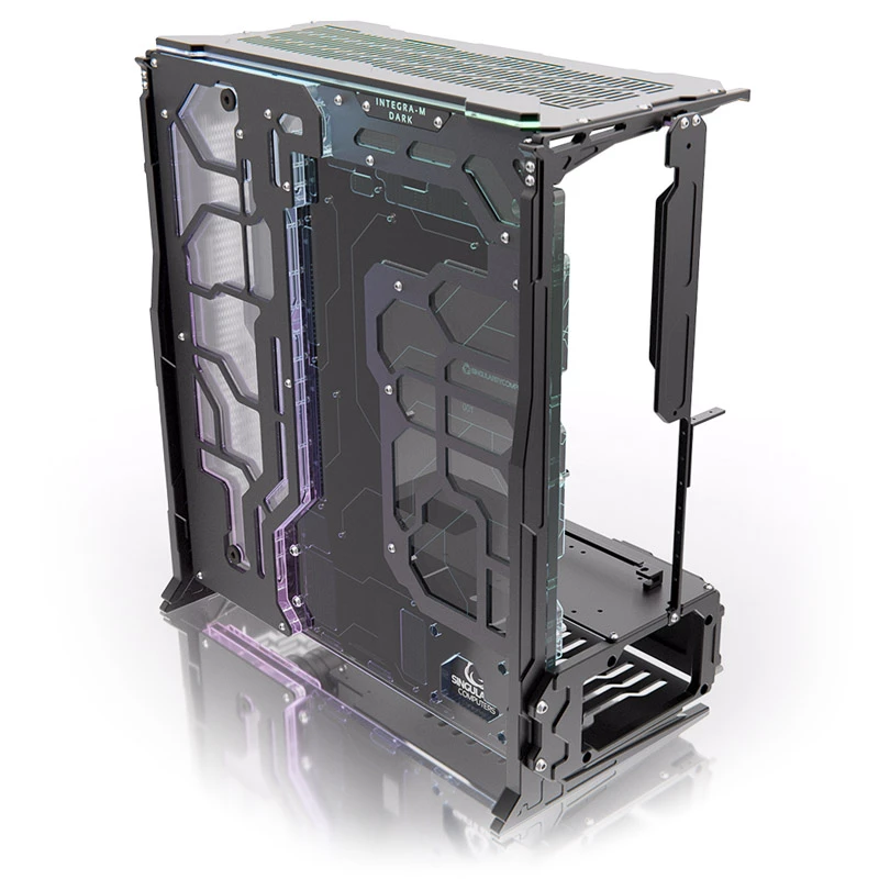 Singularity Computers Spectre Integra-M Mid Tower Elite Dark - juodas