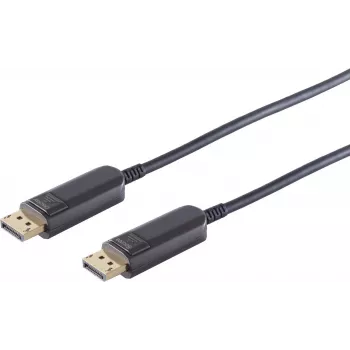 DisplayPort kabelis S/CONN 30-15505 50 m Juodas