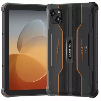 Oukitel RT3 Pro planšetinis kompiuteris 4GB RAM 128GB Orange neardomas 5150 mAh