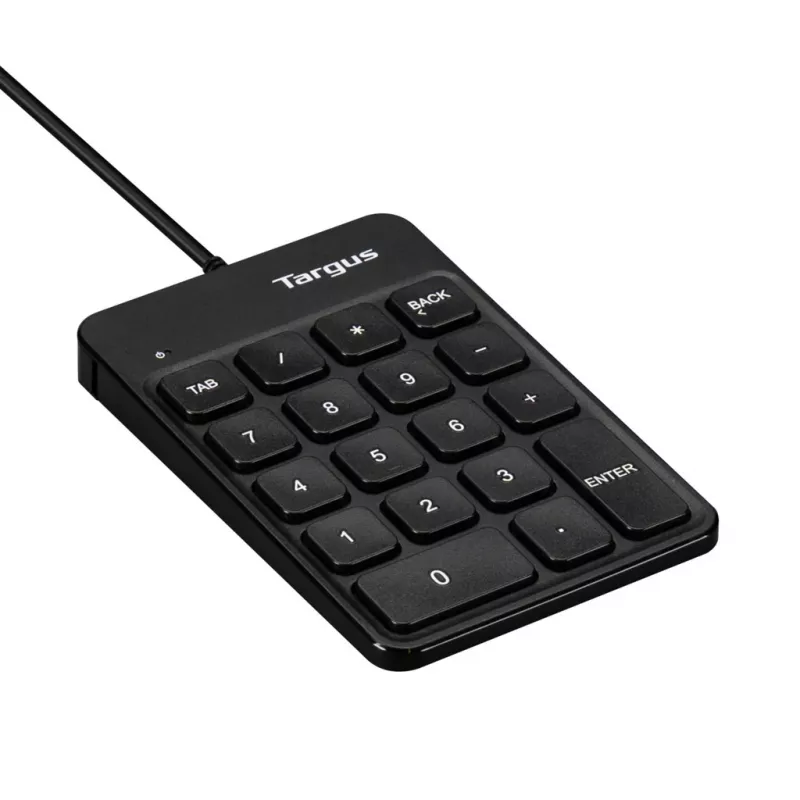 Targus AKP13GL skaitmeninis klavišų blokas Universal USB juodas