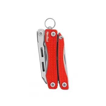 Nextool NE20051 10-in-1 daugiafunkcis įrankis, nerūdijantis plienas, raudonas, 78 g, 6,2 cm sulankstytas