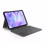 Logitech Combo Touch klaviatūra su dėklu iPad Pro QWERTY US International Trackpad Graphite