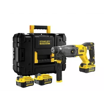 STANLEY rotacinis plaktukinis grąžtas SDS+ 18V V20 2x4Ah KUFER